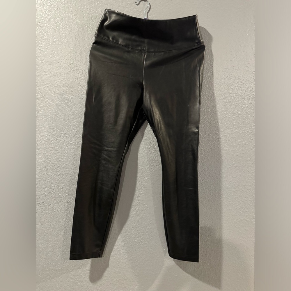 White House Black Market Black Runway Leggings size 12short